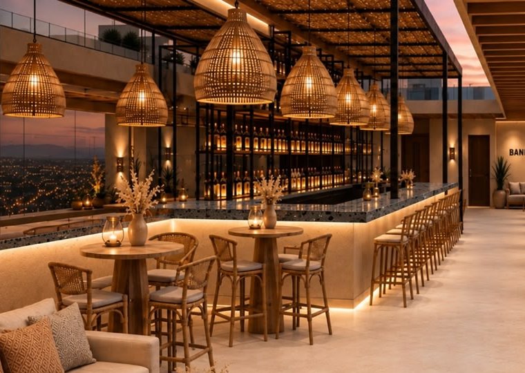 Barra del rooftop (render oficial)